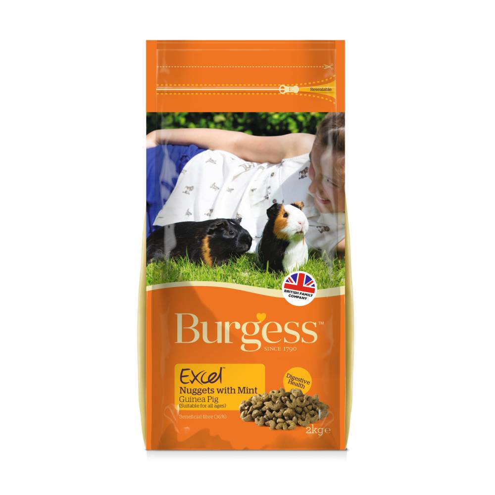 Burgess Excel Guinea Pig Food 1.5kg PetWorld