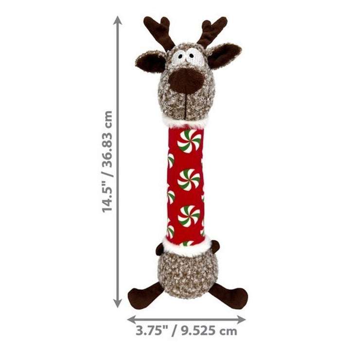 KONG Holiday Shakers Luvs Reindeer Medium