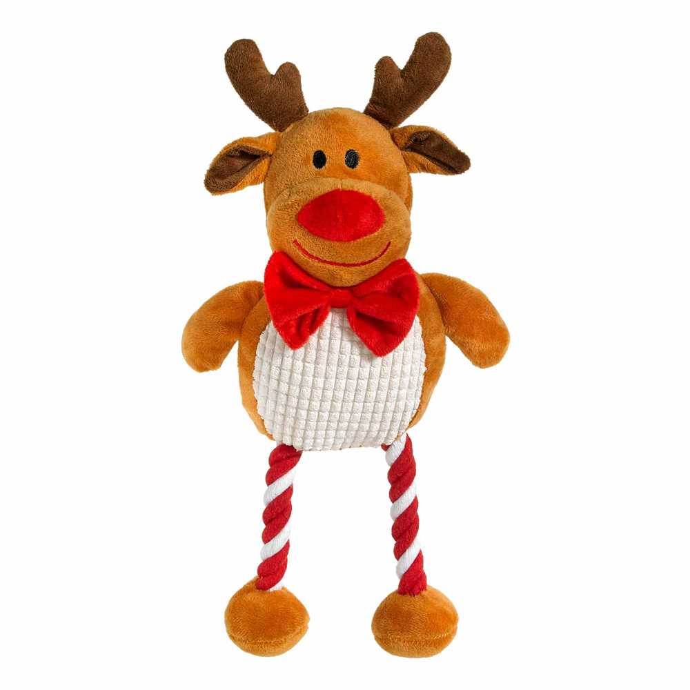 Good Boy Hug Tug Reindeer Dog Toy