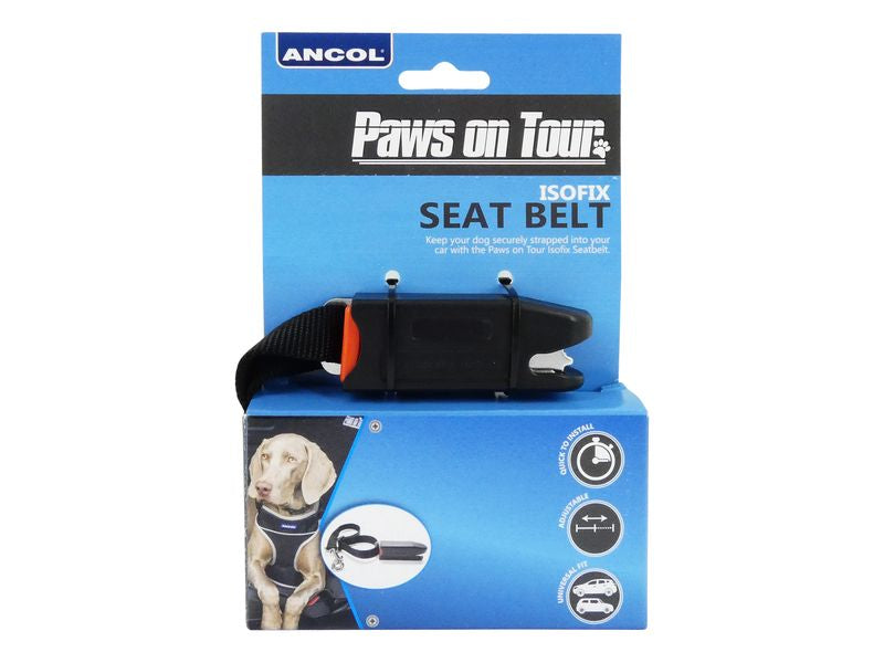 Ancol Paws on Tour Isofix Set belt Restraint - PetWorld