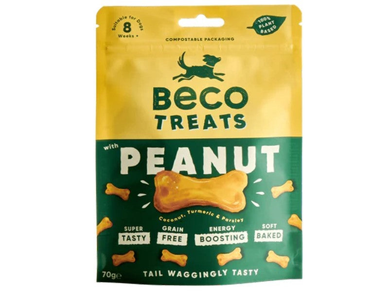 Beco Peanut Treats with Cocunut and Tumeric