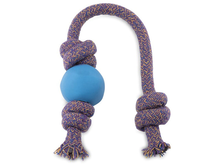 Beco Ball on Rope Dog Toy