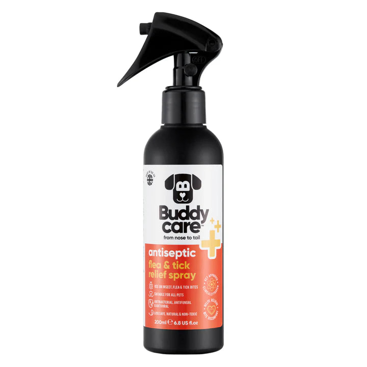 BuddyCare Antiseptic Flea & Tick Relief Spray