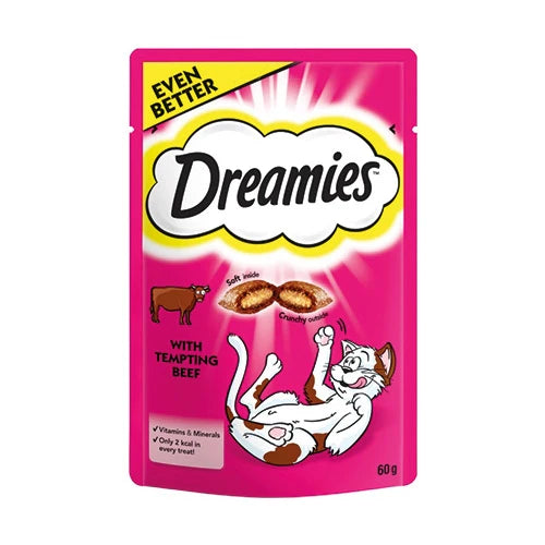 Dreamies Beef Cat Pouch