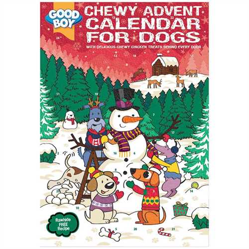 Good Boy Chewy Advent Calendar For Dogs - PetWorld