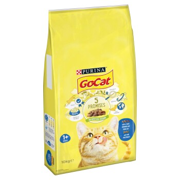 Go Cat 10kg with tuna, herring & veg