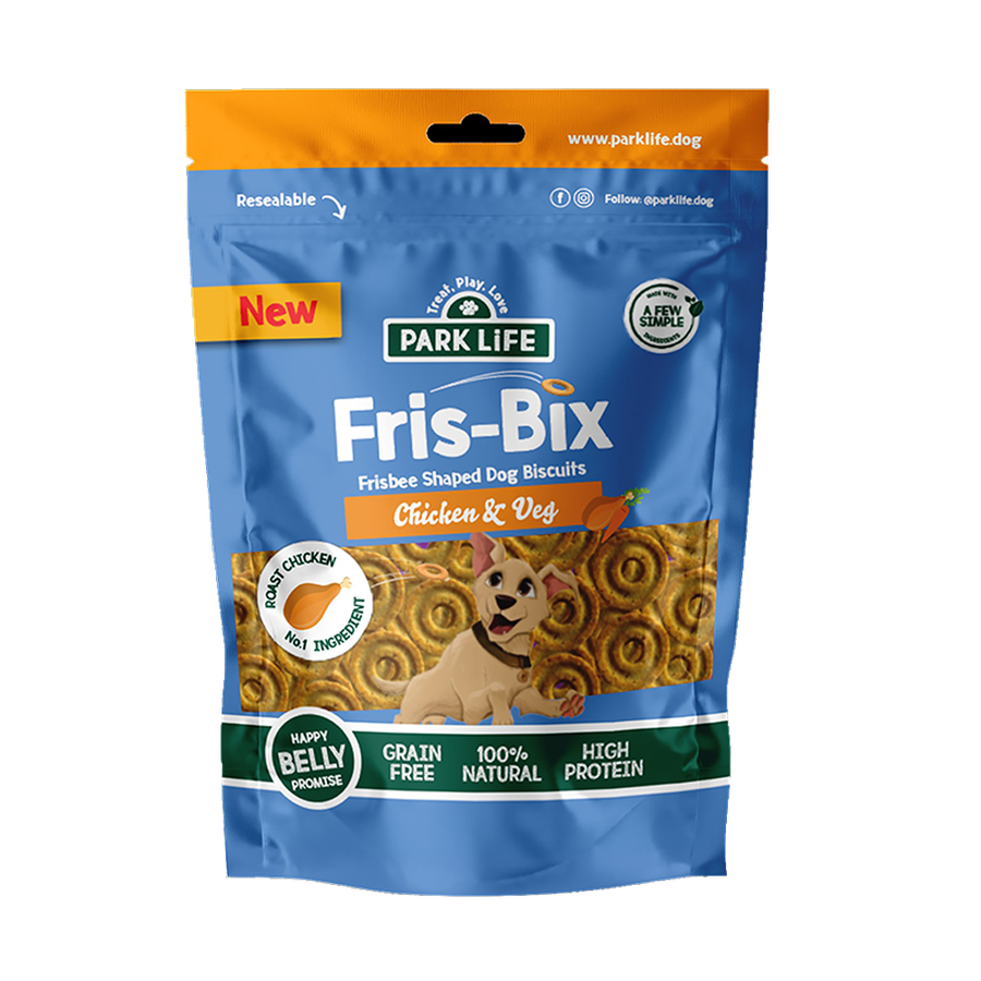 Park Life Fris-Bix Chicken and Veg 100g - PetWorld