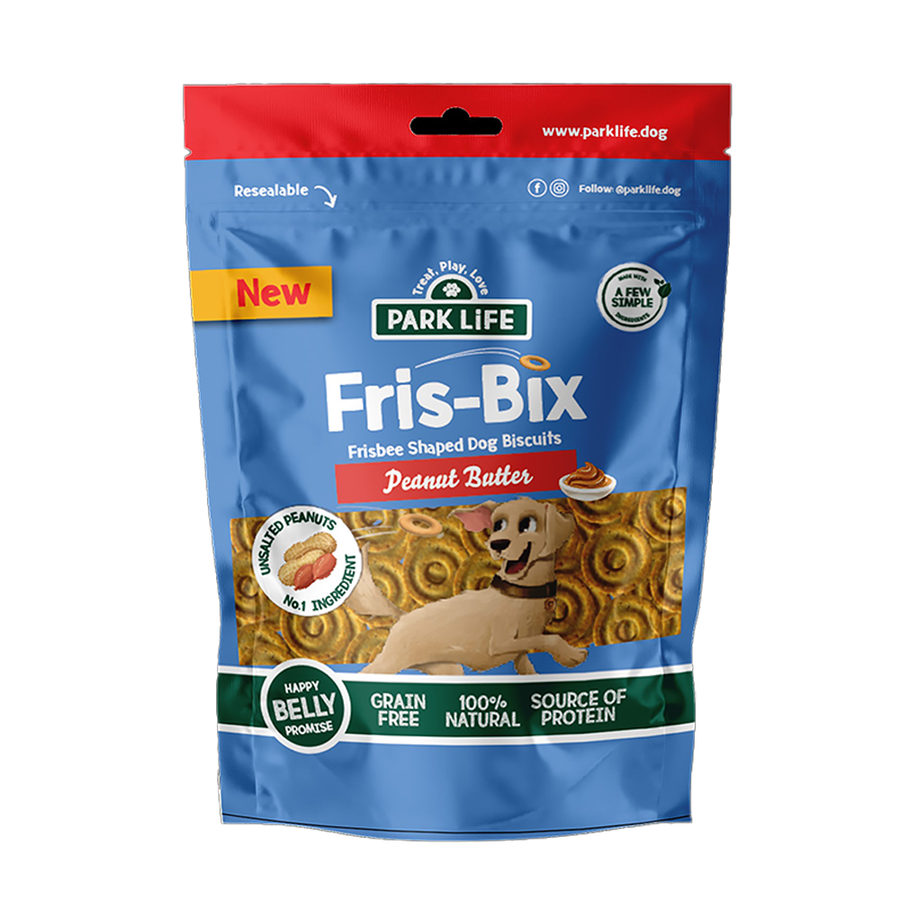 Park Life Fris-Bix Peanut Butter 100g - PetWorld