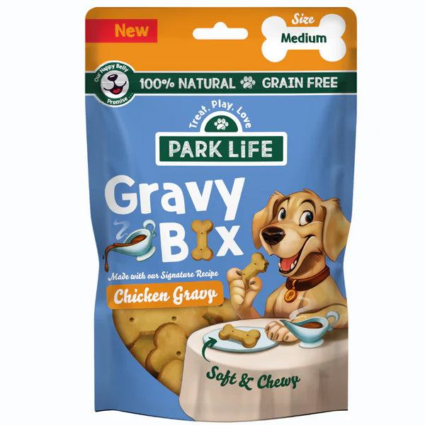 Park Life Gravy Bix Chicken Medium 100g - PetWorld