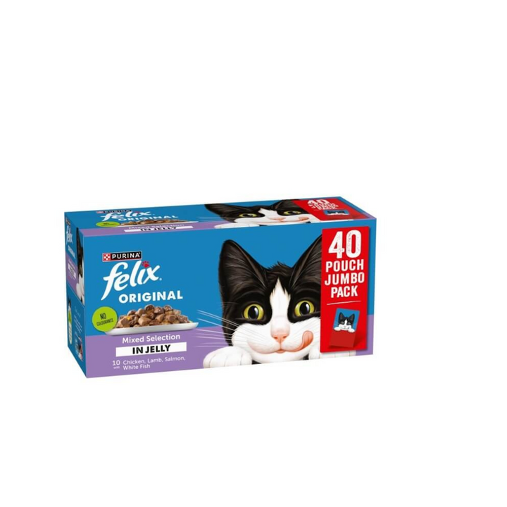 Felix Cat Food Mixed Selection In Jelly 40X85g