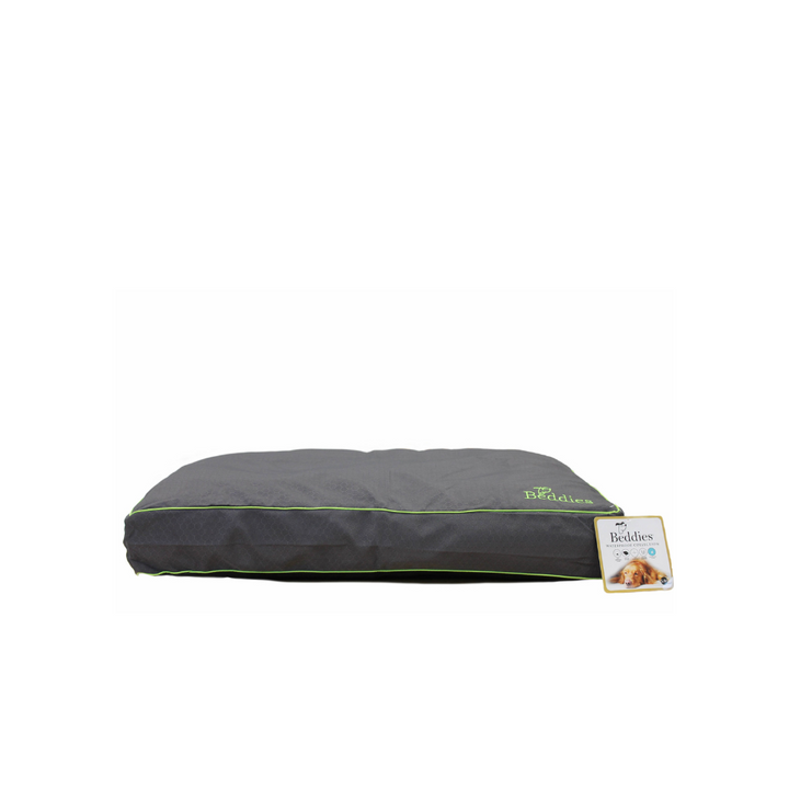 Beddies Waterproof Dog Mattress Charcoal/Lime