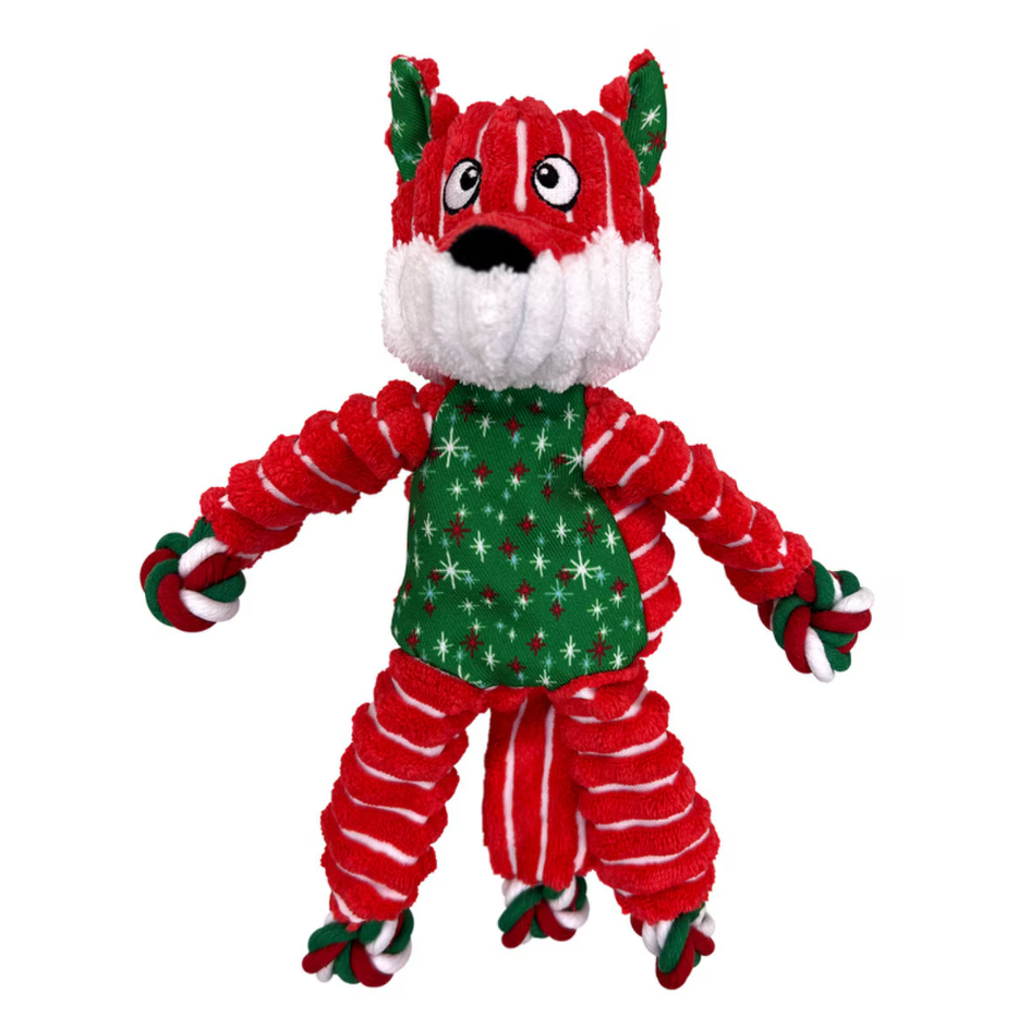 KONG Holiday Floppy Knots Fox Sm/Med