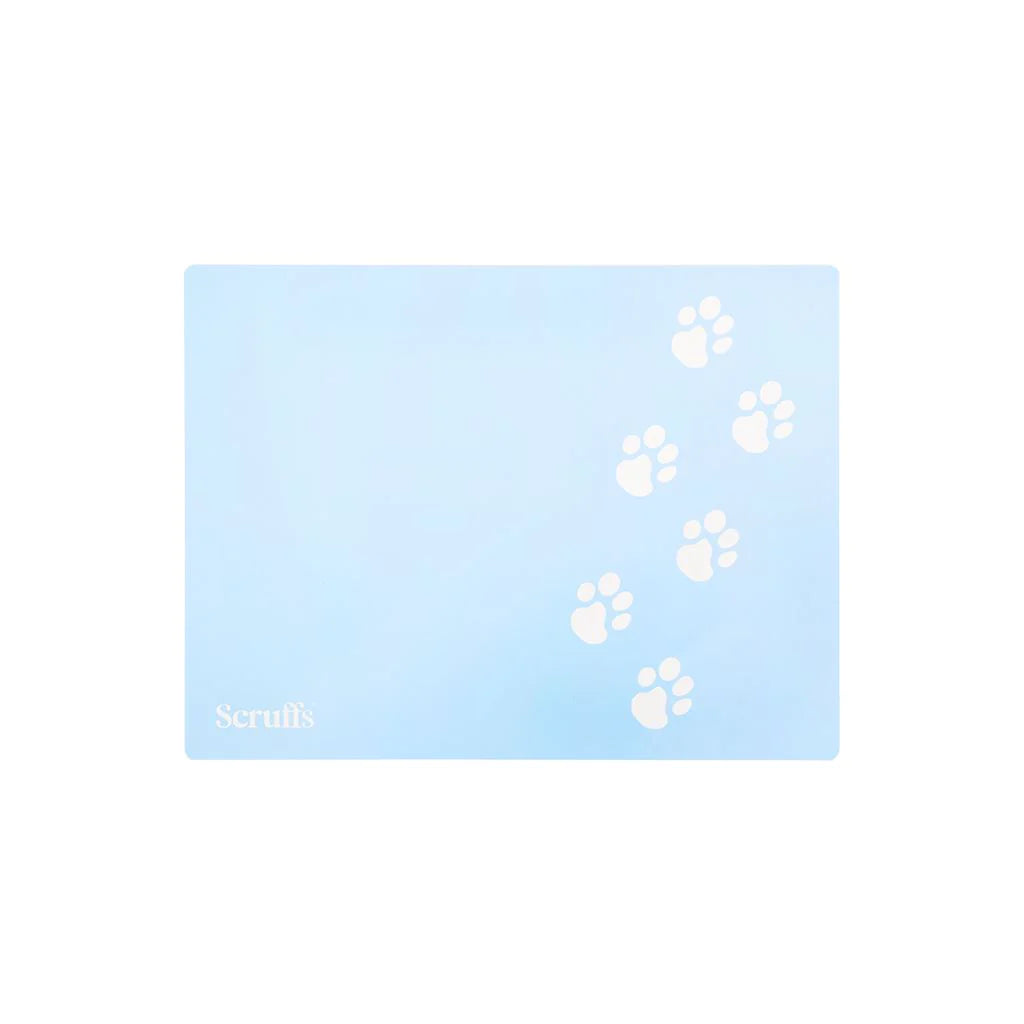 Scruffs Pet Placemat 40x 30cm Blue - PetWorld