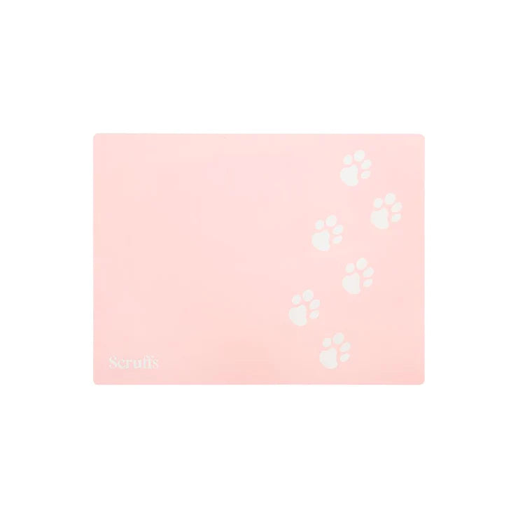 Scruffs Pet Placemat 40x 30cm Pink - PetWorld