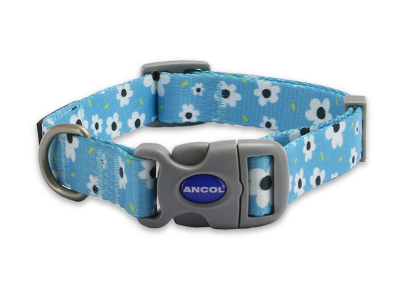 Soho Daisy Nylon Adjustable Dog Collar