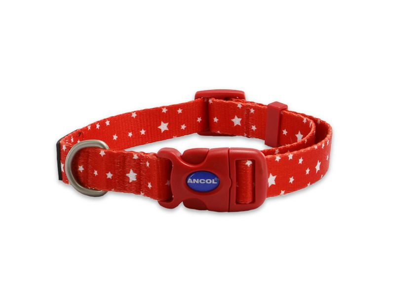 Soho Stars Nylon Adjustable Dog Collar