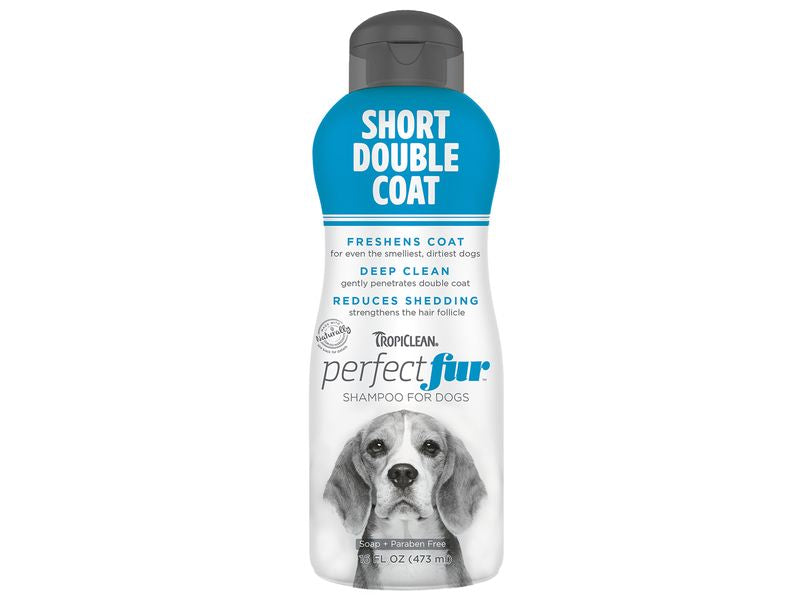 Tropiclean Perfect Fur Short/Double Coat Shampoo