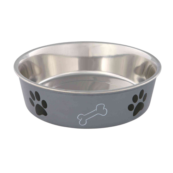 Stainless Steel bowl with coloured exterior