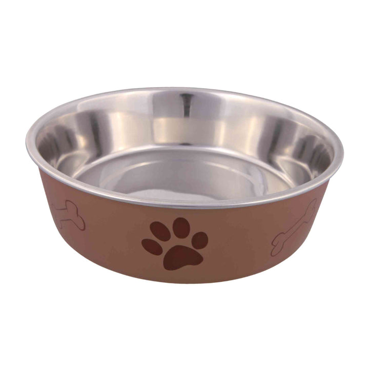 Stainless Steel bowl with coloured exterior