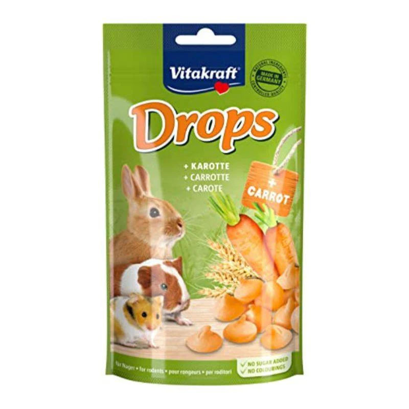 Vitakraft Small Animal Carrot Drops