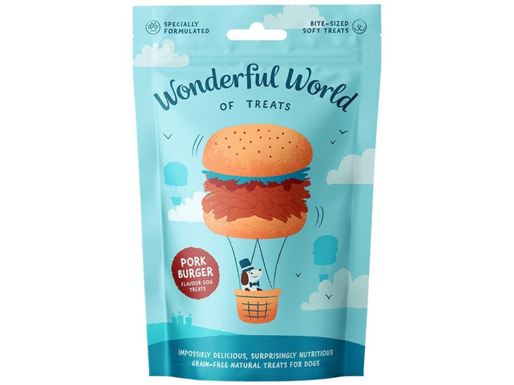 Wonderful World of Treats - Grain Free Burger Treats 50g