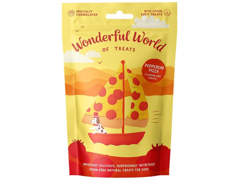 Wonderful World of Treats - Grain Free Pizza Treats 50g