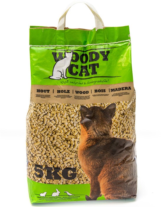 Woody Cat Litter 8L/5Kg