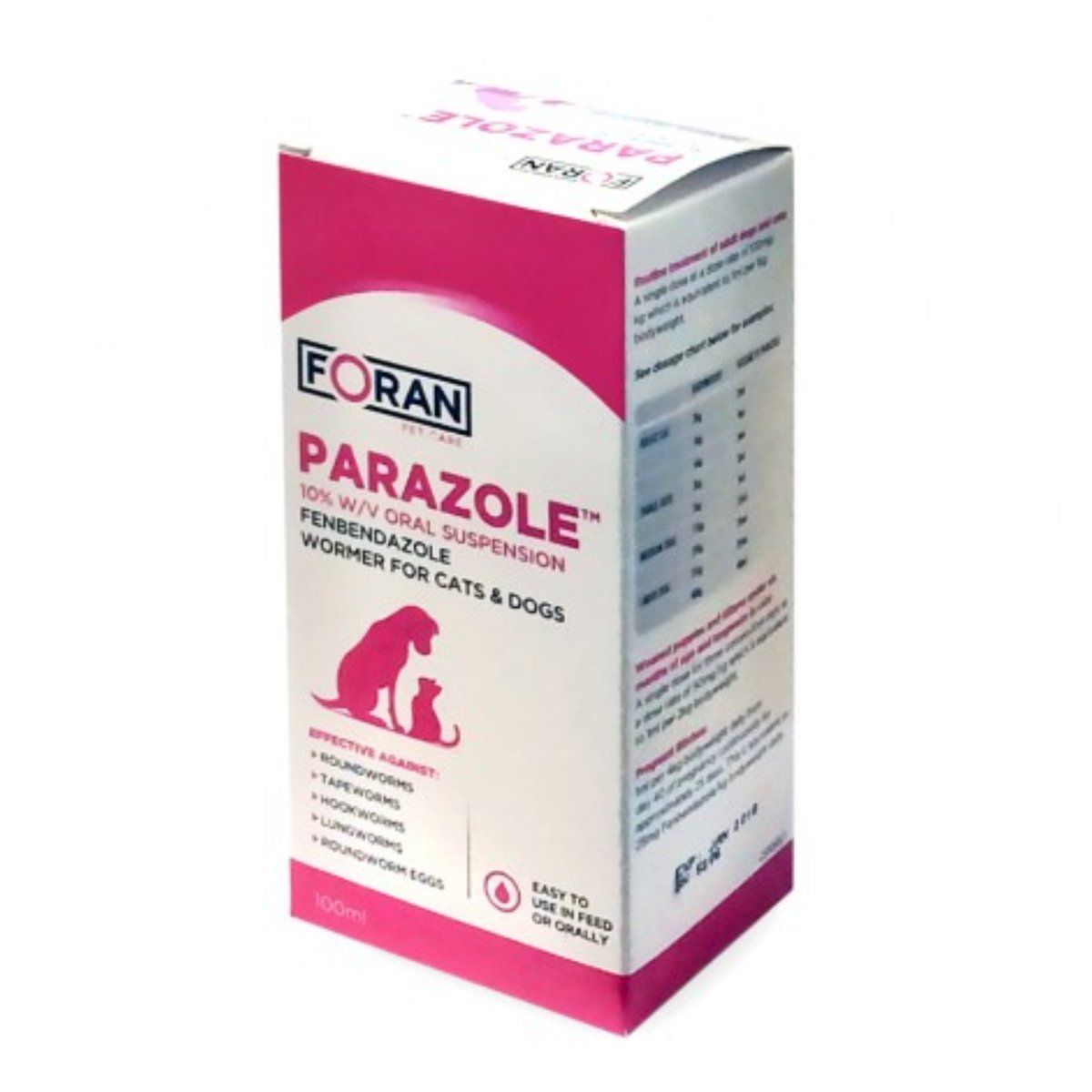 Parazole Cat & Dog Wormer 100ml | Petworld