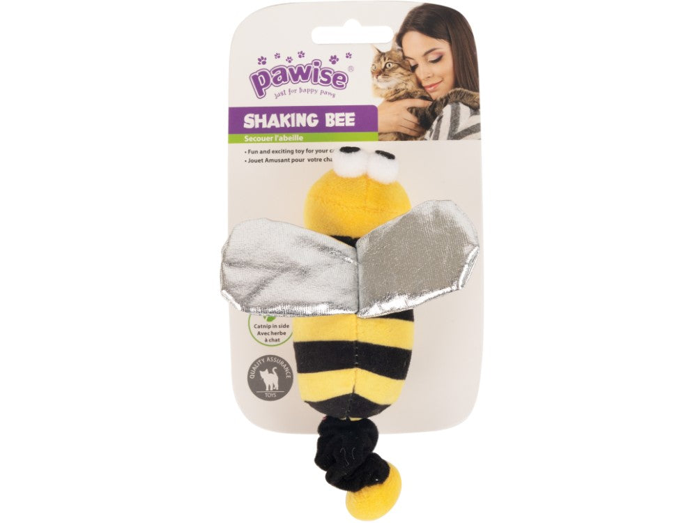 Shaking Bee Cat Toy