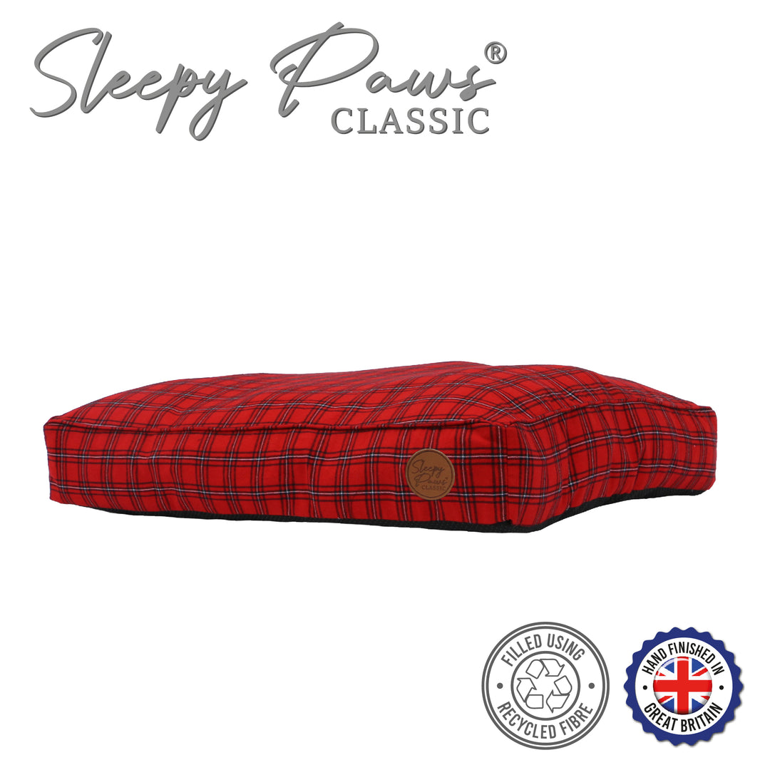 Sleepy Paws Tartan Mattress